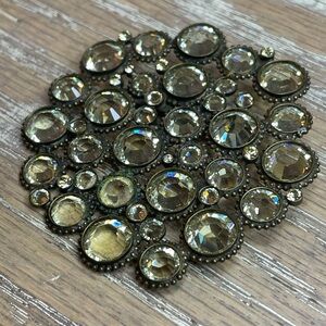 Vintage Sorrelli Crystal Rhinestone Brooch